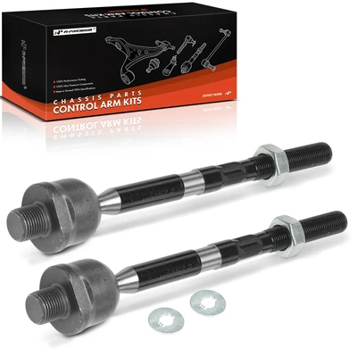 2 Pcs Front Inner Tie Rod End