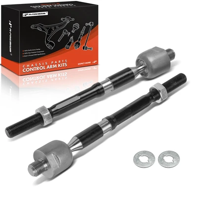 2 Pcs Front Inner Tie Rod End