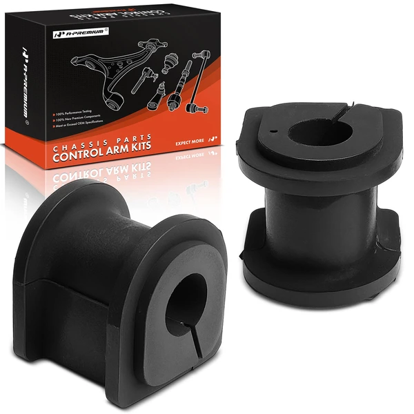 2-Pc Sway Bar Bushing, Rear Driver & Passenger A-Premium APCA9653