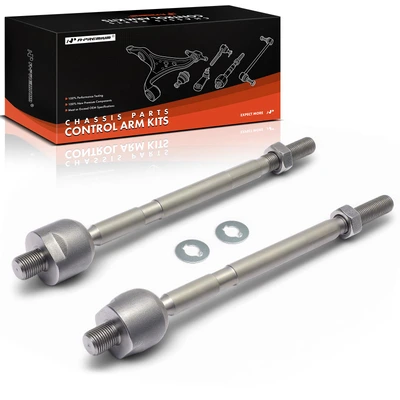 2 Pcs Front Inner Steering Tie Rod End Set