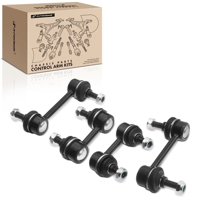 4 Pcs Front & Rear Stabilizer Bar Link
