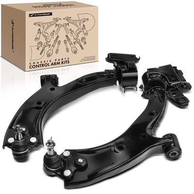 2 Pcs Front Lower Control Arm & Ball Joint Assembly