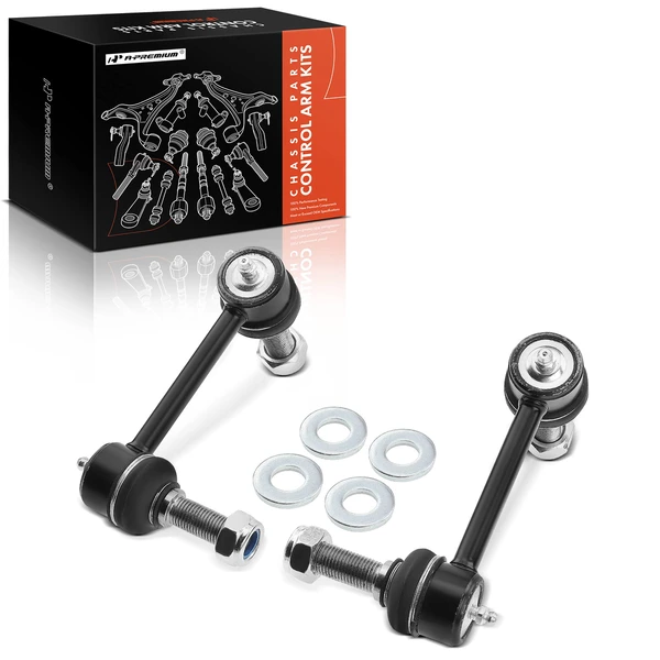 Sway Bar Link, Front Side, A-Premium APCA2870