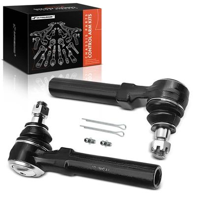 2 Pcs Outer Steering Tie Rod End