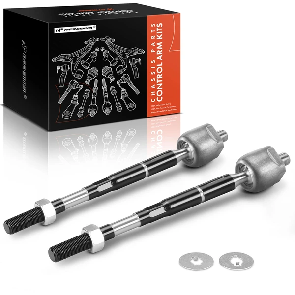 2 Pcs Front Inner Steering Tie Rod End for Toyota Tacoma 2005-2023 Pre Runner