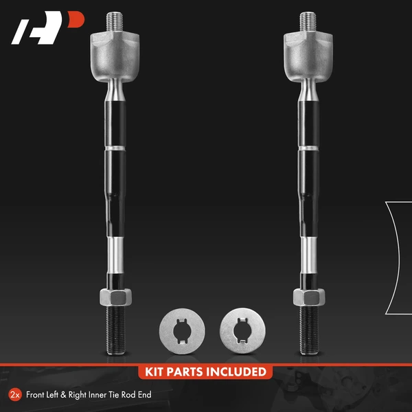 2 Pcs Front Inner Steering Tie Rod End for Toyota Tacoma 2005-2023 Pre Runner