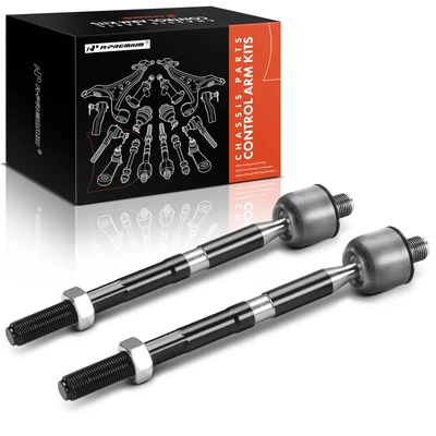 2 Pcs Front Inner Tie Rod End