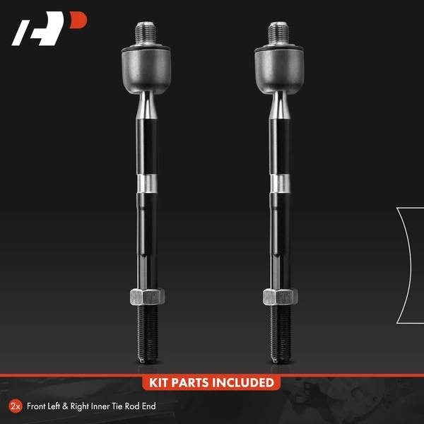 2 Pcs Front Inner Tie Rod End for Kia Forte 2014-2018 Forte Koup