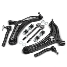 2004-2005 Toyota Echo A Set of 8 Control Arm Sway Bar Link and Tie Rod End Kit Front Side A-Premium APCA2920