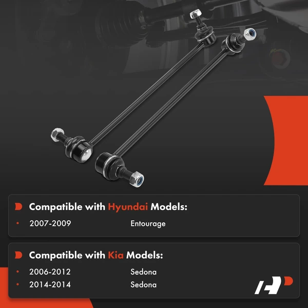 Sway Bar Link, Front Side, A-Premium APCA2930