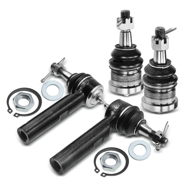 2004-2008 Chrysler Pacifica A Set of 4 Ball Joint and Tie Rod End Kit Front Outer A-Premium APCA2932