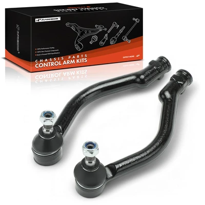 2 Pcs Front Driver & Passenger Outer Tie Rod End