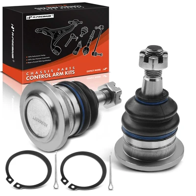2 Pcs Front Upper Ball Joint