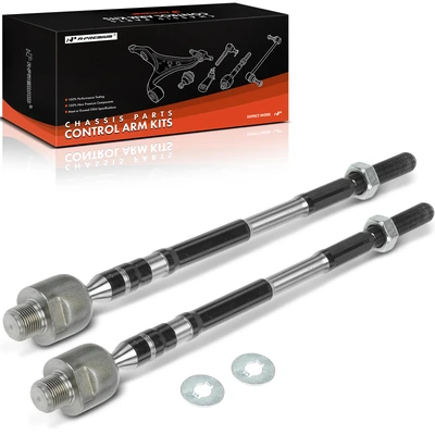 2 Pcs Front Inner Steering Tie Rod End