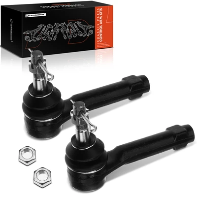 2 Pcs Outer Steering Tie Rod End