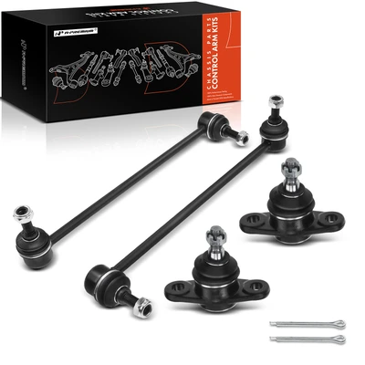 4 Pcs Front Stabilizer Bar Link with Ball Joint