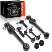 1991-2002 Saturn SL A Set of 6 Control Arm Bushing Sway Bar Link Tie Rod End Kit Front & Rear A-Premium APCA2987