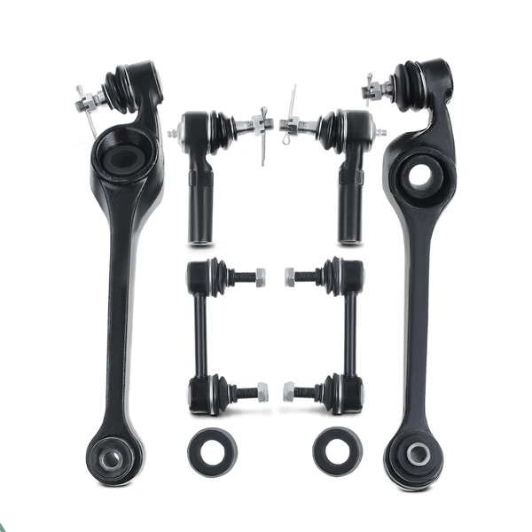 1991-2002 Saturn SL2 A Set of 6 Control Arm Bushing Sway Bar Link Tie Rod End Kit Front & Rear A-Premium APCA2987