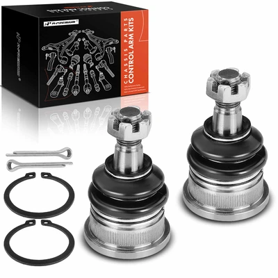 2 Pcs Front Upper Ball Joint