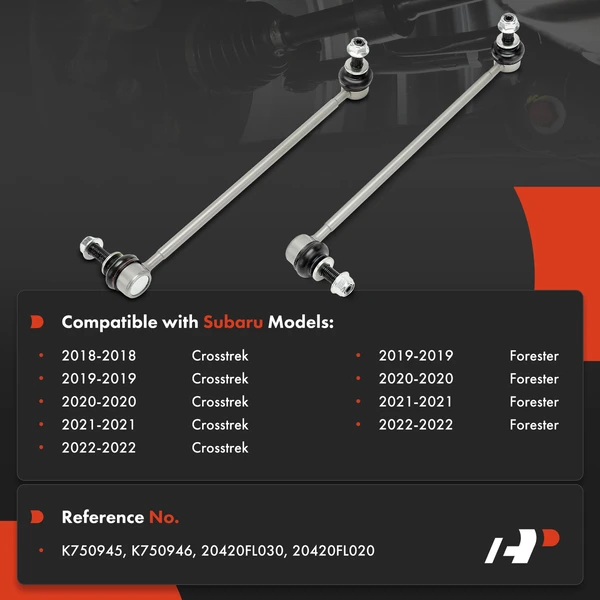 Sway Bar Link Front Driver & Passenger A-Premium APCA7763