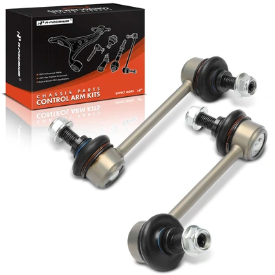 2 Pcs Rear Driver & Passenger Sway Bar Link