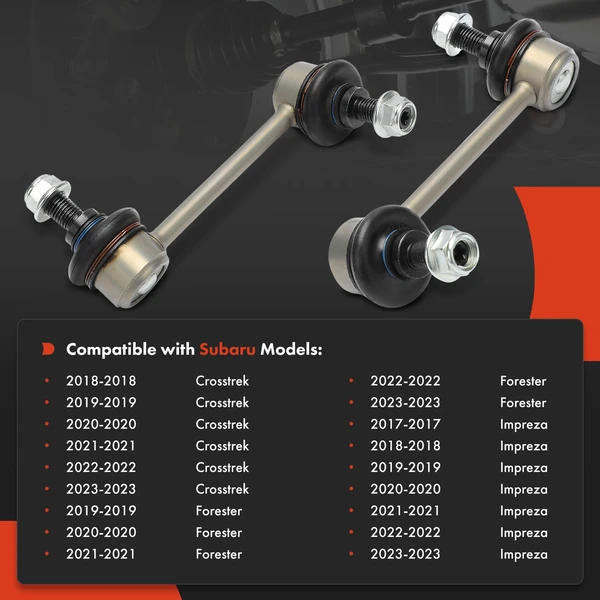 Sway Bar Link Rear Driver & Passenger A-Premium APCA7764