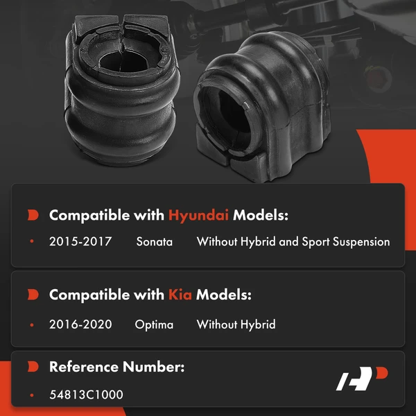 Sway Bar Bushing Kit Front Side A-Premium APCA9670