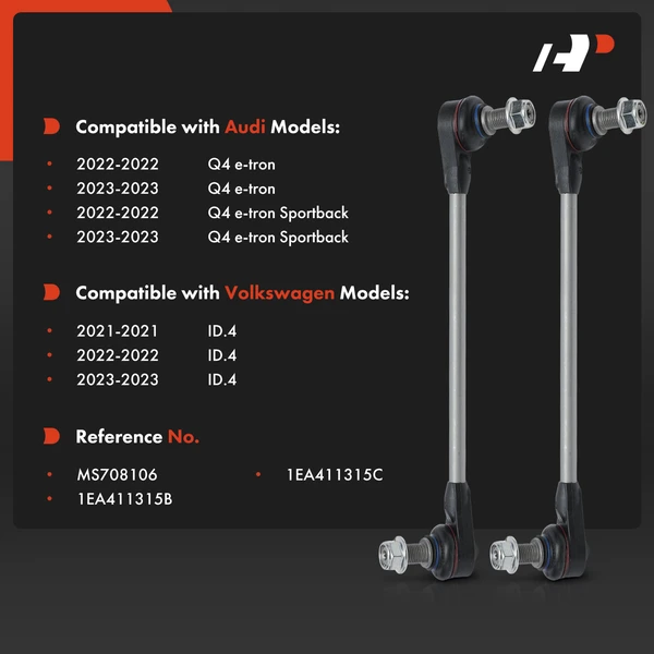 Stabilizer Sway Bar Link Front Side A-Premium APCA7773