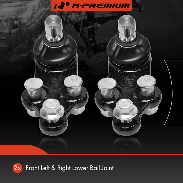 2 Pcs Front Lower Ball Joint Kit for Hyundai Tucson Sonata 2011-2014 Kia