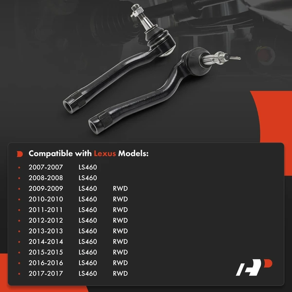 Tie Rod End Front Side A-Premium APCA8037