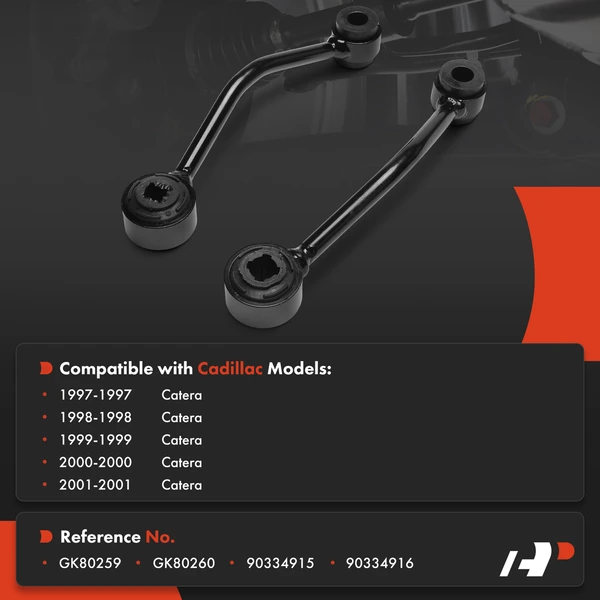 Sway Bar Link Rear Driver & Passenger A-Premium APCA7762