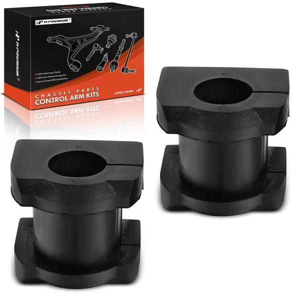 2-Pc Sway Bar Bushing, Front Driver & Passenger A-Premium APCA9665