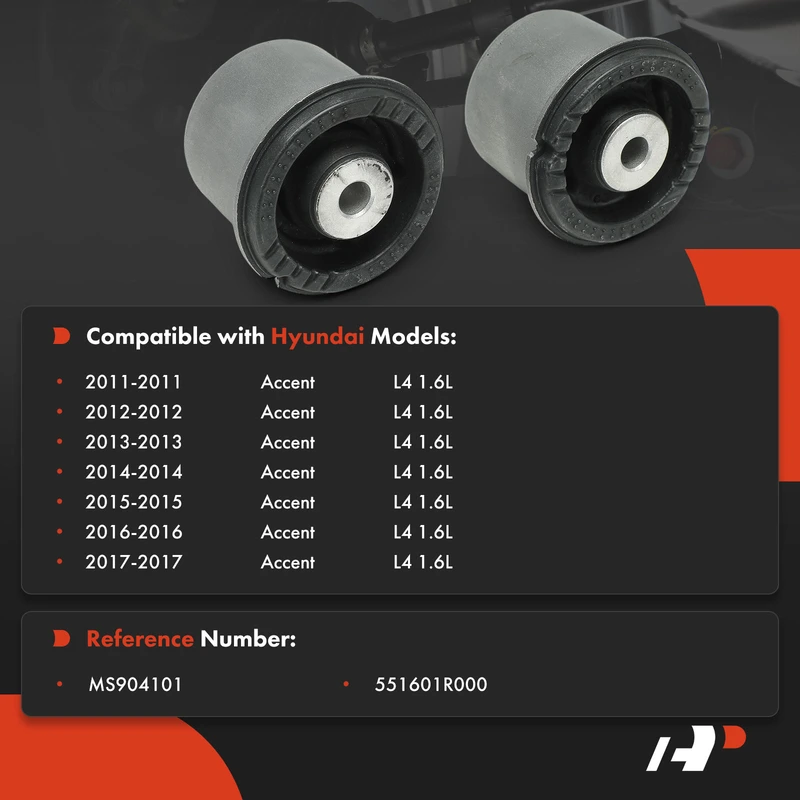 2-Pc Trailing Arm, Rear Side A-Premium APCA9155