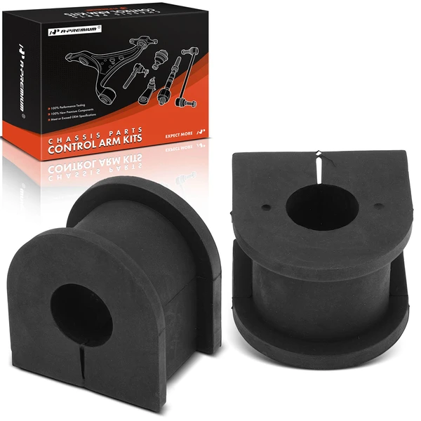 2000-2006 Mazda MPV 2-Pc Sway Bar Bushing Kit, Front Driver & Passenger To Frame A-Premium APCA9724