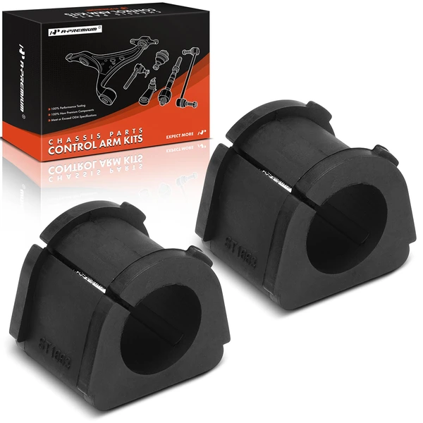 2-Pc Sway Bar Bushing Kit, Front Driver & Passenger To Frame A-Premium APCA9729