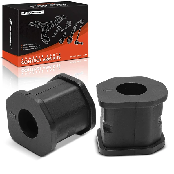 1997-2004 Mitsubishi Montero Sport 2-Pc Control Arm Sway Bar Bushing Kit, Front To Control Arm A-Premium APCA9728