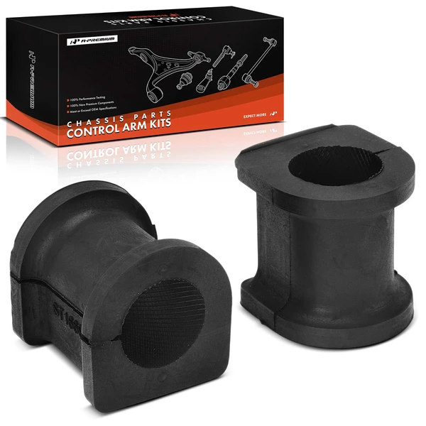 2003-2006 Mitsubishi Lancer 2-Pc Sway Bar Bushing, Rear To Frame A-Premium APCA9735