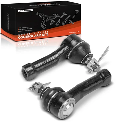 2 Pcs Front Outer Tie Rod End Kit