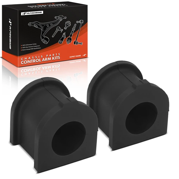 2-Pc Sway Bar Bushing, Front Side A-Premium APCA9739