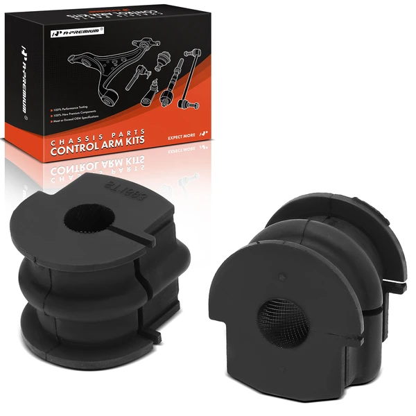 2009-2014 Nissan Murano 2-Pc Stabilizer Bar Bushing Kit, Rear Driver & Passenger To Frame A-Premium APCA9749