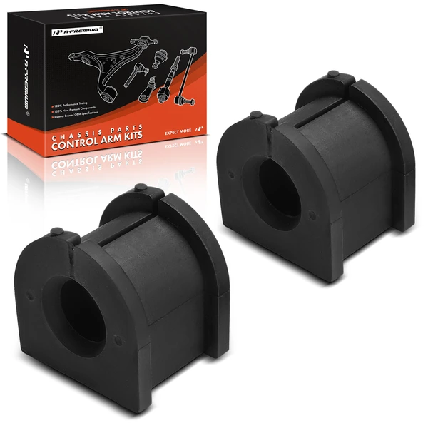 2011-2012 Mitsubishi Outlander Sport 2-Pc Sway Bar Bushing, Rear Driver & Passenger A-Premium APCA9751