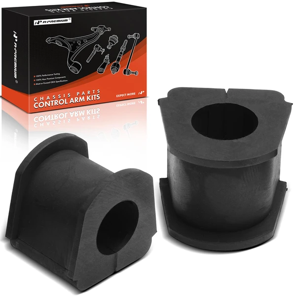 2-Pc Suspension Sway Bar Bushing Kit, Rear Driver & Passenger A-Premium APCA9753