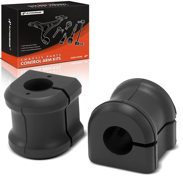 2-Pc Sway Bar Bushing Kit, Rear To Frame A-Premium APCA9684
