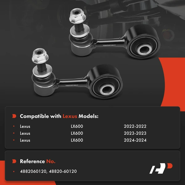 Sway Bar Link Front Driver & Passenger A-Premium APCA9693