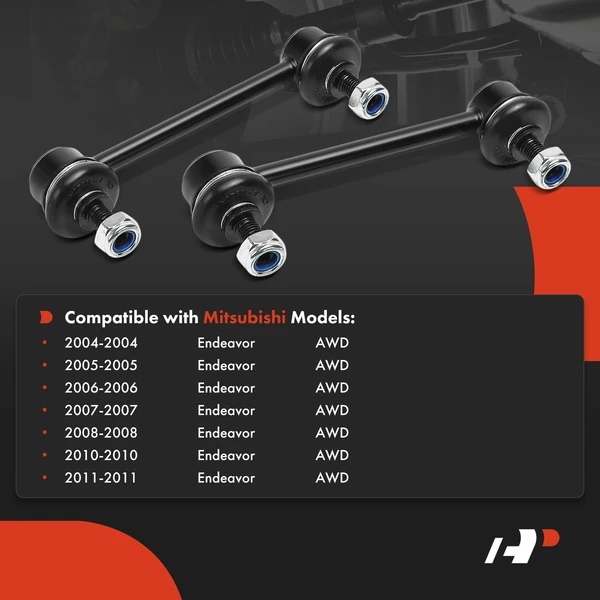 Stabilizer Sway Bar Link Rear Driver & Passenger A-Premium APCA8367