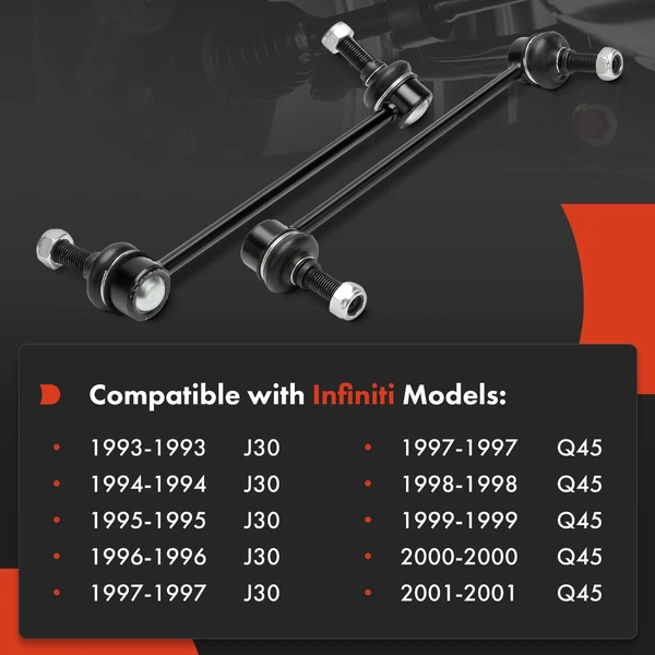 Sway Bar Link Front Driver & Passenger A-Premium APCA7781