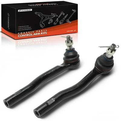 2 Pcs Front Driver & Passenger Outer Tie Rod End