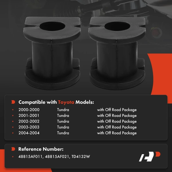 2-Pc Sway Bar Bushing Kit, Front To Frame A-Premium APCA9760