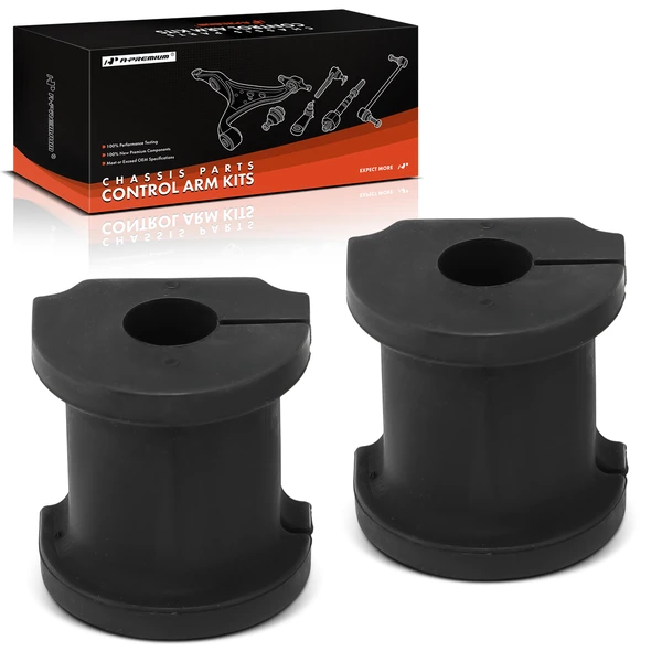 2-Pc Suspension Stabilizer Bar Bushing Kit, Front To Frame A-Premium APCA9767