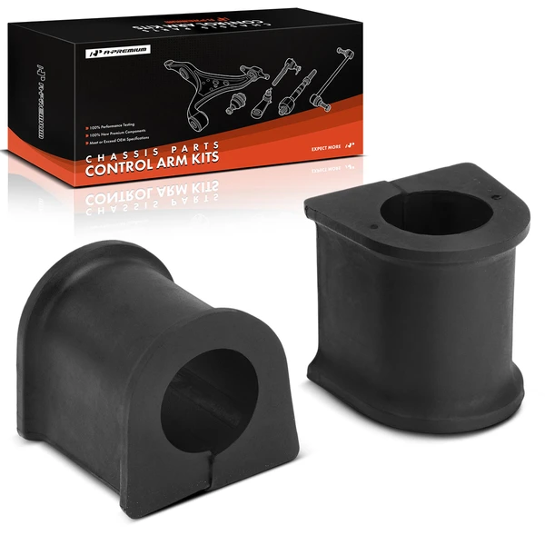 2001-2006 Kia Magentis 2-Pc Sway Bar Bushing, Front Driver & Passenger(Front To Frame) A-Premium APCA9768